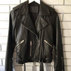 AllSaints Balfern leather jacket